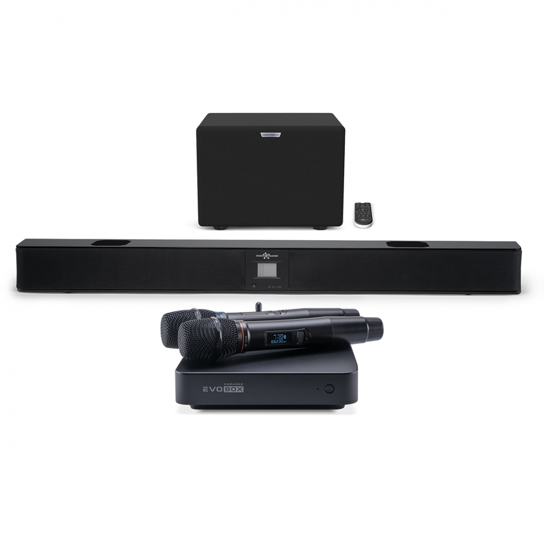 караоке-комплект EVOBOX Plus + EvoSound Bar (саундбар с караоке) в Канске