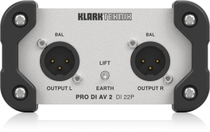 Klark Teknik DI 22P пассивный стерео директ-бокс в Канске
